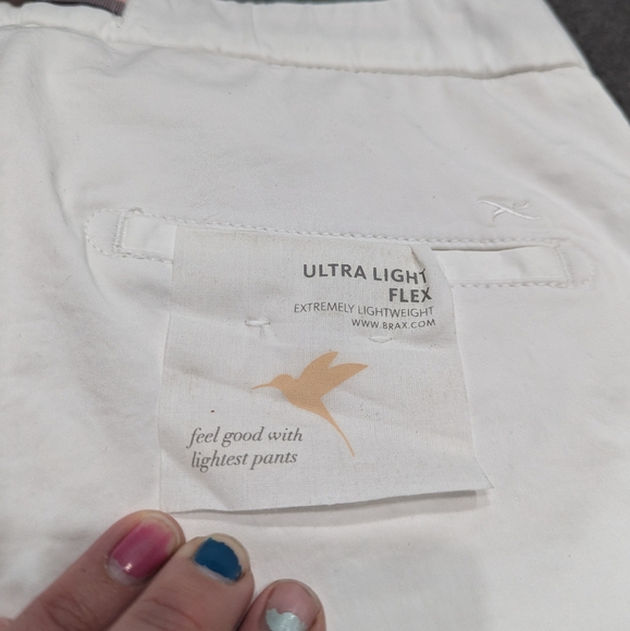 Brax - Mel style Chino trousers white size 26 NWOT - Picture 11 of 12